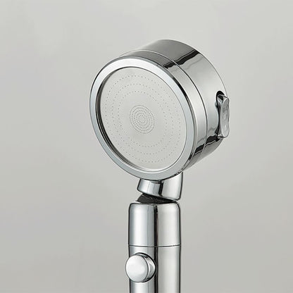Skorter | Contemporary 3 Beam Shower Head Adjustable Spray Pattern Rotating Hand Shower
