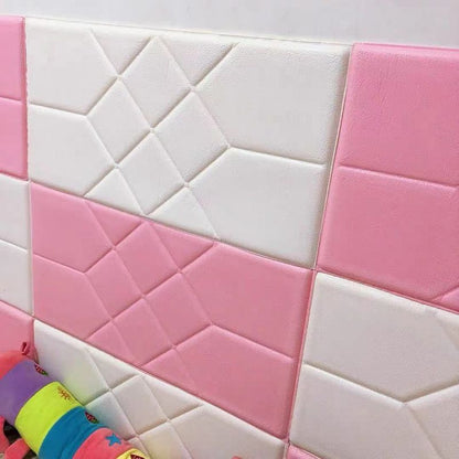 Skorter | 3D Embossed Foam Wall Panel Living Room Waterproof Wall Panel