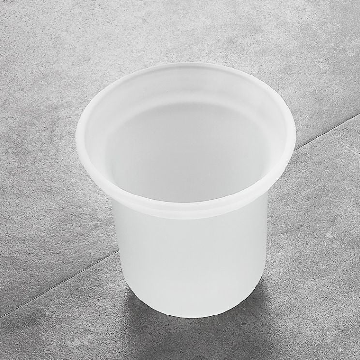 Skorter | 2-piece metal bathroom accessory set traditional toilet brush and holder set