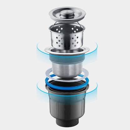 Skorter | Contemporary Style Kitchen Sink Stainless Steel Kitchen Sink with Single Bowl