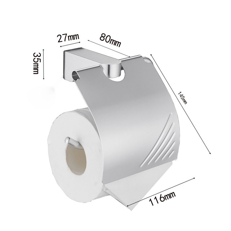 Skorter | 6-piece chrome bathroom accessory as a single item or as a set with towel ring bar