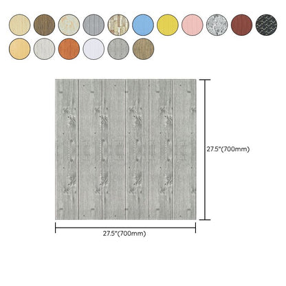 Skorter | 3D Embossed Interior Wall Covering Self-Adhesive Wood Look Wall Paneling