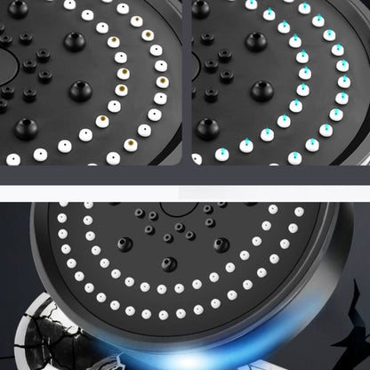 Skorter | Round Hand Shower Adjustable Spray Pattern Wall Mounted Shower Head