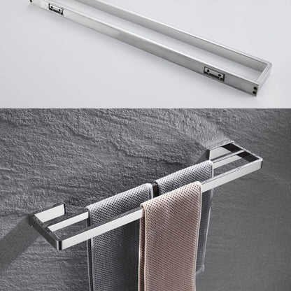 Skorter | 5-piece modern bathroom accessories as a single item or in a set Polished chrome bathroom set