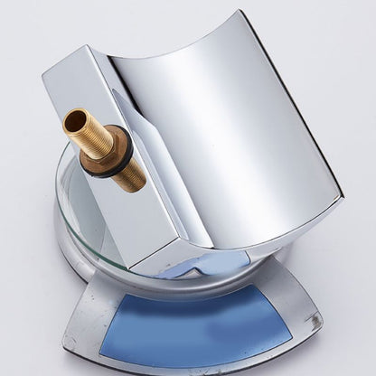 Skorter | Modern Brass Roman Bathtub Faucet Waterfall Spout Bathtub Faucet