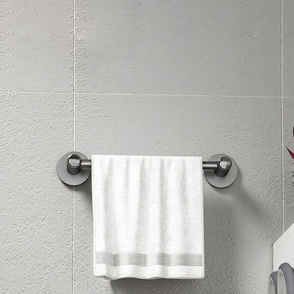 Skorter | 2-piece modern bathroom accessories set metal slipper rack/towel bar