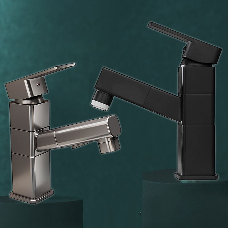 Skorter | Contemporary bathroom sink faucet single-handle swivel spout sink faucet