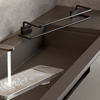 Skorter | Contemporary Black Metal Bathroom Accessories Single Piece or as a Set