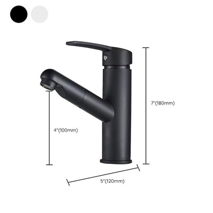 Skorter | Contemporary Vessel Faucet Pull-Down Faucet with Single Handle