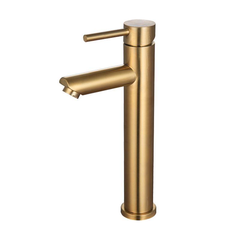 Skorter | 1-Handle Gold Nickel Widespread Faucet Single Hole Lever Sink Faucet with Drain