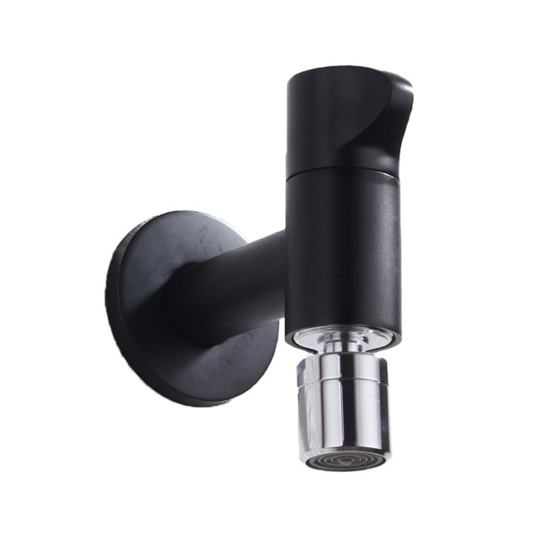 Skorter | Contemporary Wall-Mounted Bathroom Faucet Knob Handle Solid Brass Round Faucet