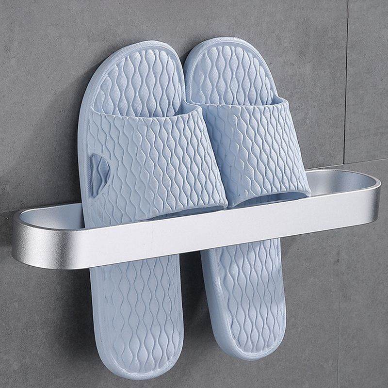 Skorter | Contemporary 2-piece Bathroom Accessory Set Aluminum Stainless Steel Towel Bar