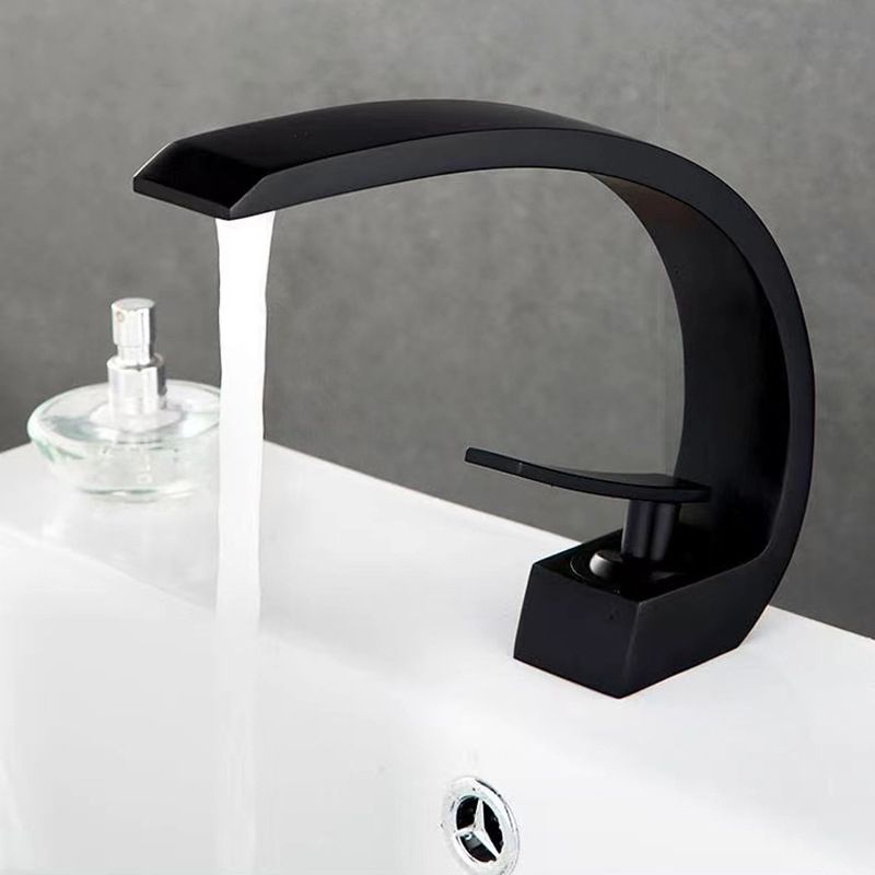 Skorter | 17 cm High Sink Faucet Luxury 1 Hole Sink Faucet Cubic Bathroom Faucet