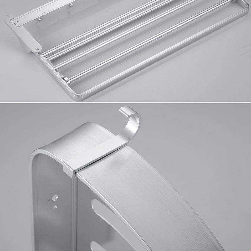 Skorter | 6-piece contemporary bathroom accessory set bathroom shelf/towel bar paper holder included