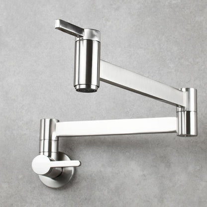 Skorter | Beautiful Wall-Mounted Brass Fixtures Stain-Resistant Wall-Mounted Bathroom Faucet