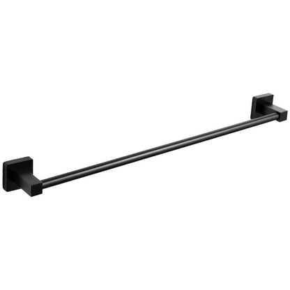 Skorter | Aluminium Bathroom Hardware Set Black Bathroom Accessories Kit Towel Holder