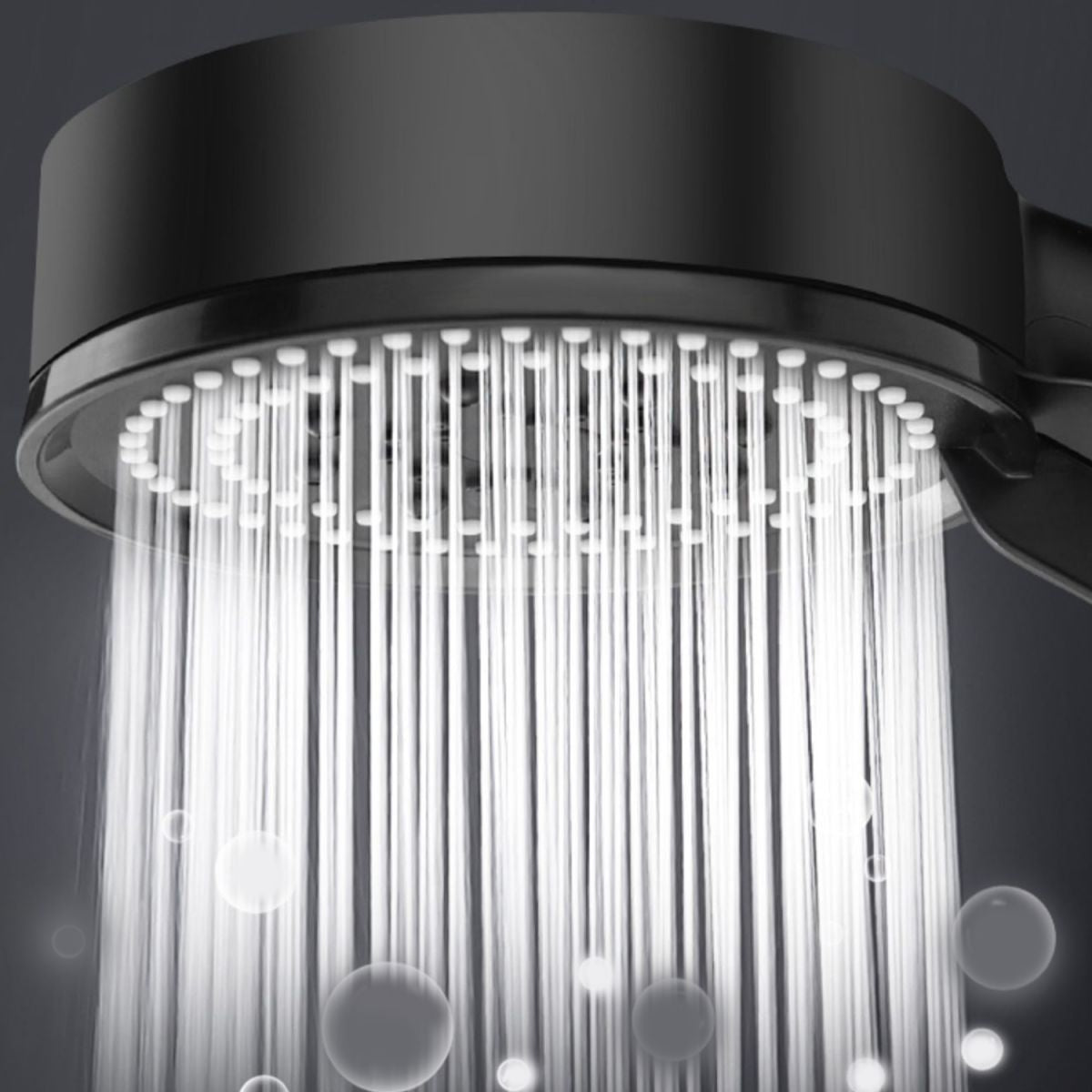 Skorter | Round Hand Shower Adjustable Spray Pattern Wall Mounted Shower Head