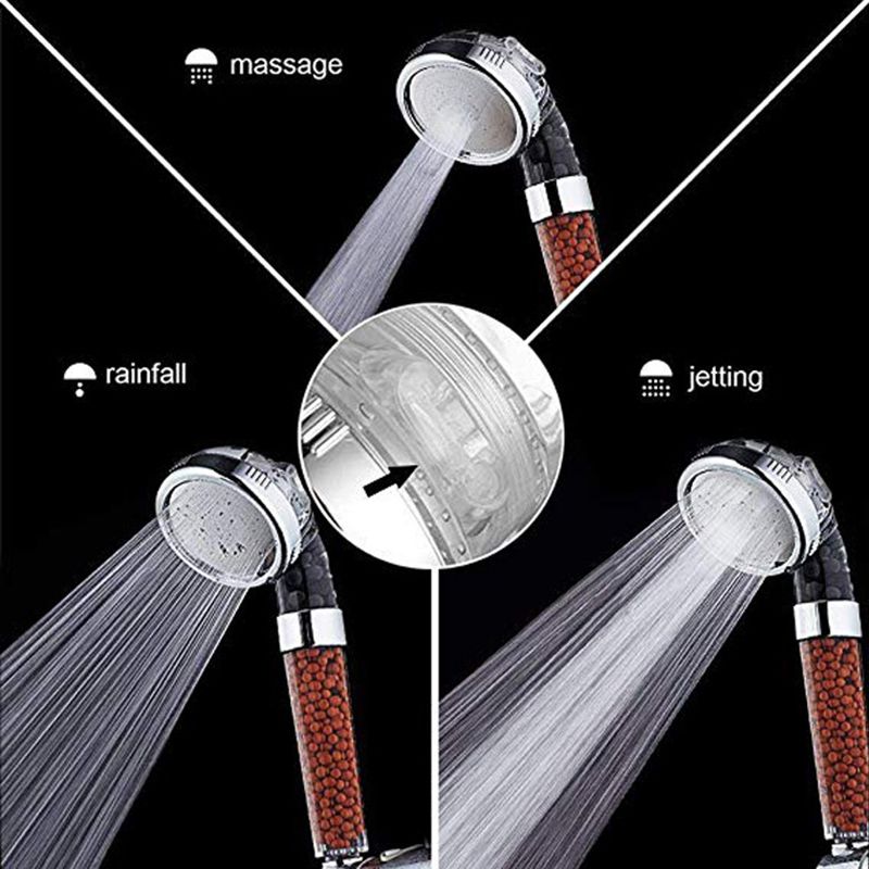 Skorter | Bathroom Shower Head Rainfall Round Adjustable Shower Heads Ceiling Mounted Shower Head