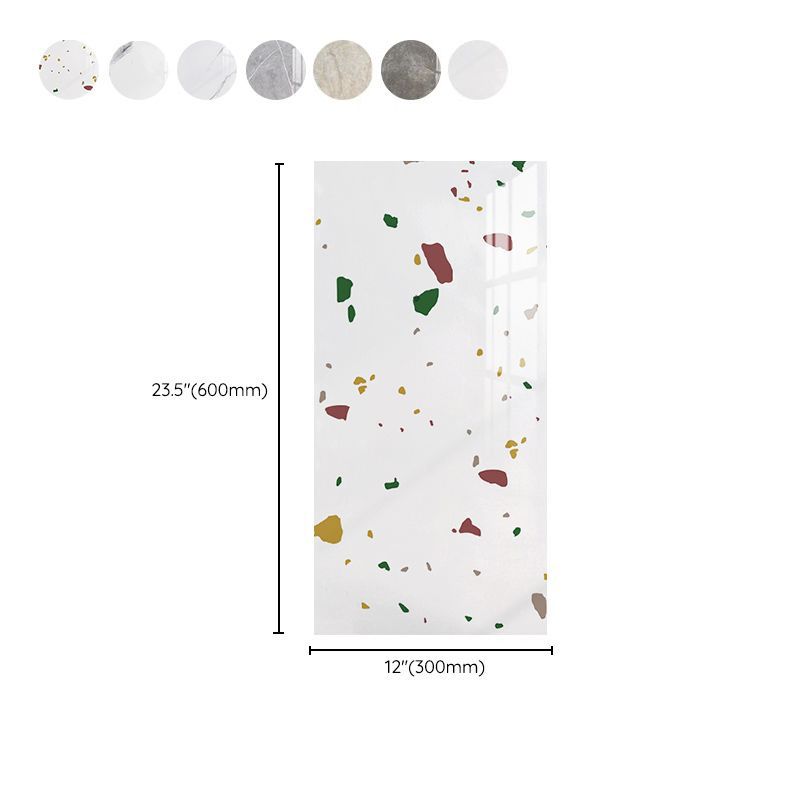 Skorter | Bathroom Wall Floor Tile Peel and Stick Marble Pattern Wall Floor Tile