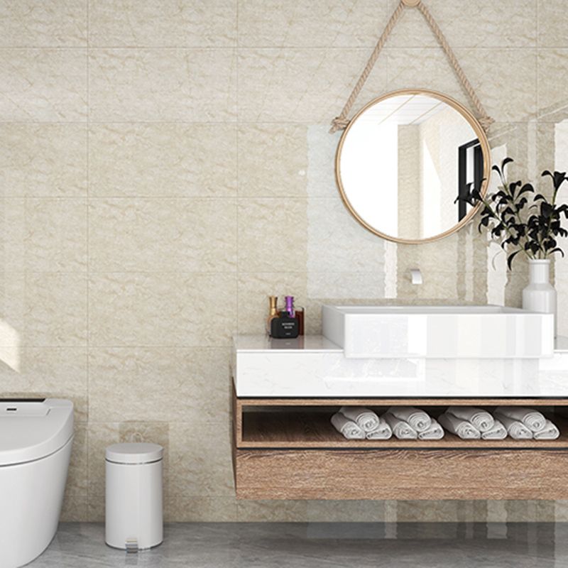 Skorter | Contemporary Style Wallpaper Single Panel Bathroom Wallpaper with Rectangular Shape