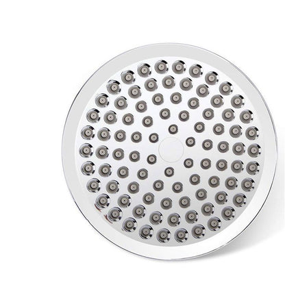 Skorter | 4-Setting Silver Shower Set Hidden Wall Mount Holder Tee with Socket