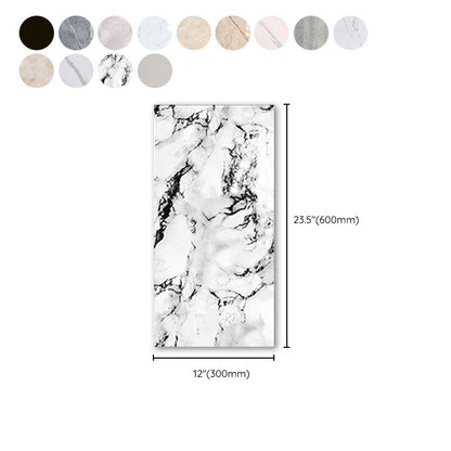 Skorter | Marbled scratch-resistant PVC tile Peel and stick tile for backsplash wall