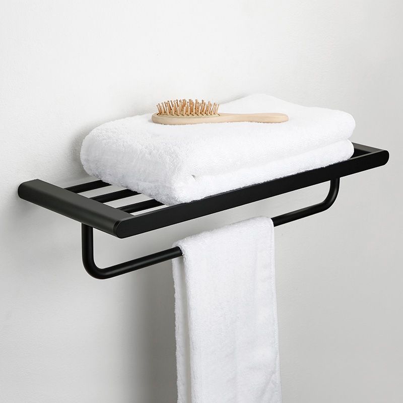 Skorter | Contemporary bathroom accessory single item or in set made of black metal