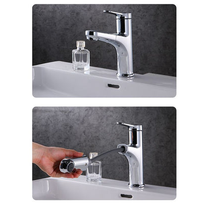 Skorter | Contemporary Basin Faucet Copper Pure Color Single Lever Retractable Basin Faucet