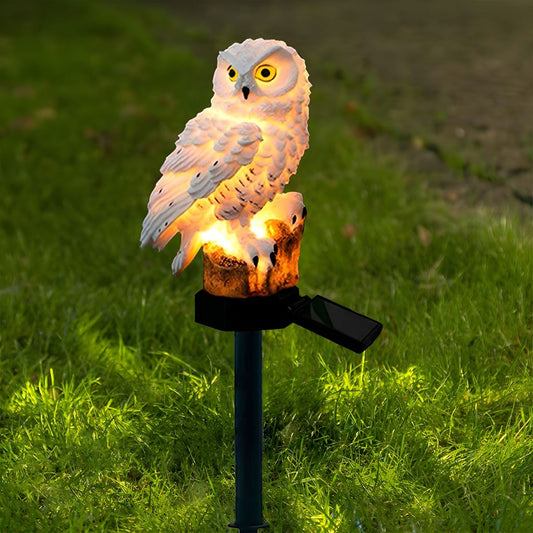 Skorter | SolarOwl - LED Garden Lighting on Solar Energy with Owl Design – Decorative Outdoor Lighting