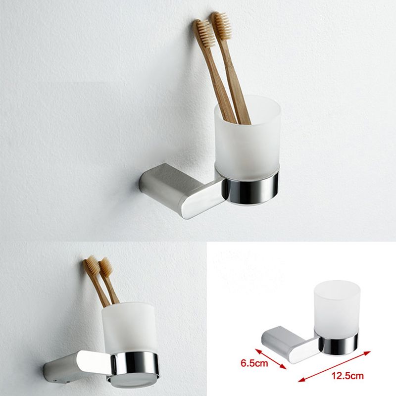 Skorter | Contemporary bathroom accessories single item or in set in silver