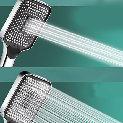 Skorter | Contemporary Rectangular Hand Shower Adjustable Spray Pattern Showerhead