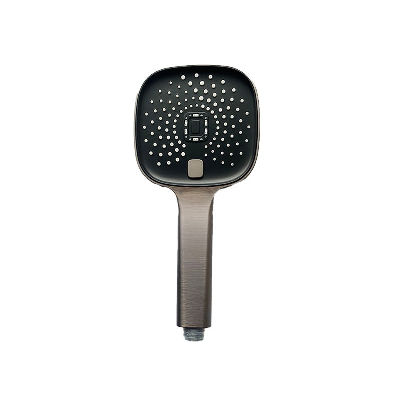 Skorter | Black Large Shower Head Standard Spray Pattern with Hand Shower