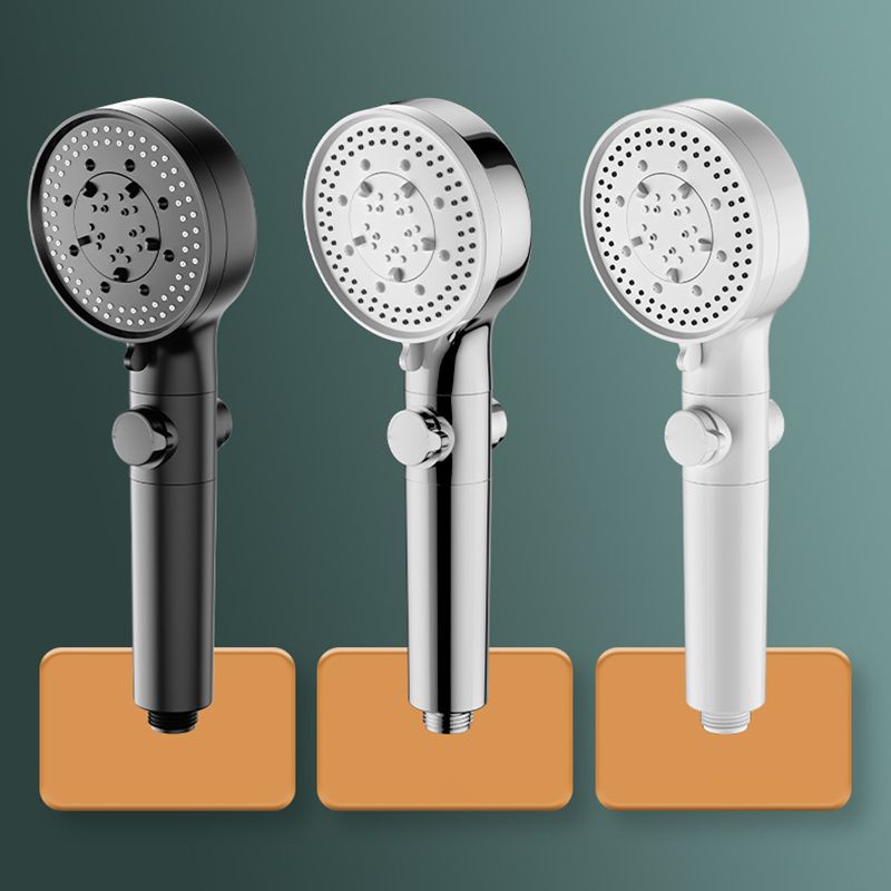 Skorter | Bathroom Shower Head 5-Stream Round Hand Shower Holder Wall Mount Shower Head