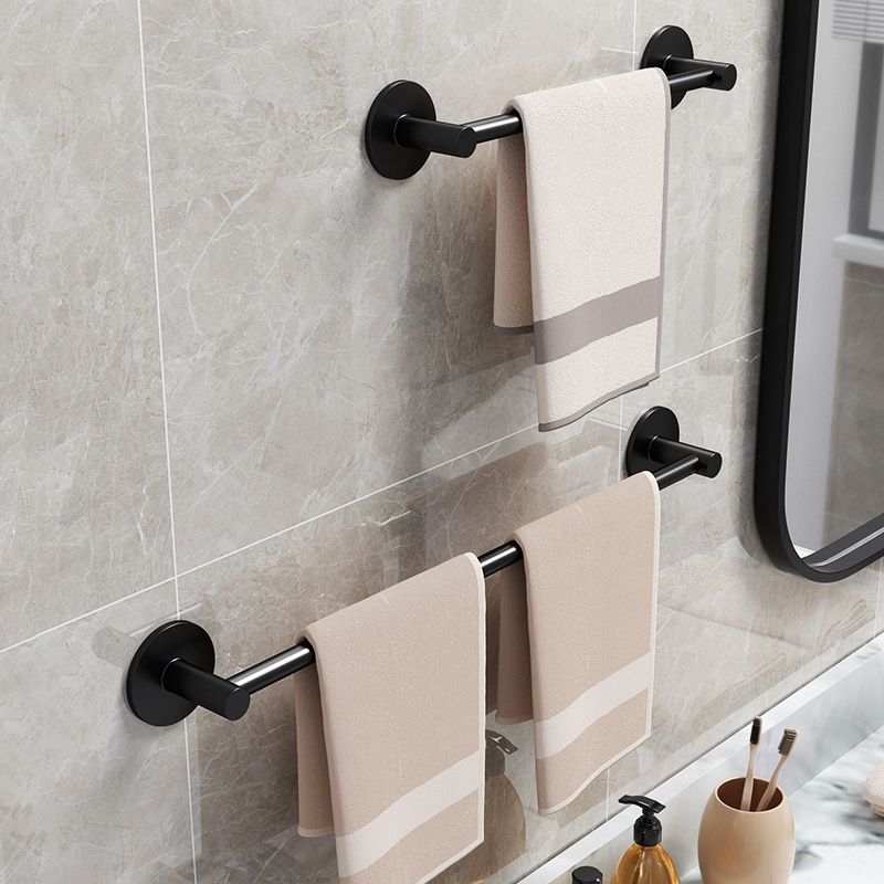 Skorter | Aluminium Bathroom Hardware Set Black Bathroom Accessories Kit Towel Holder