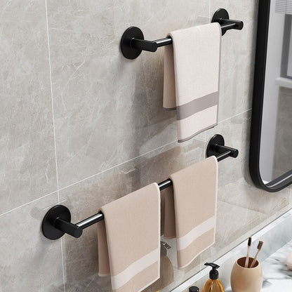 Skorter | Aluminium Bathroom Hardware Set Black Bathroom Accessories Kit Towel Holder