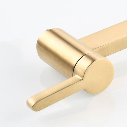 Skorter | Beautiful Wall-Mounted Brass Fixtures Stain-Resistant Wall-Mounted Bathroom Faucet
