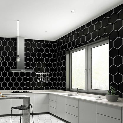 Skorter | Bathroom Wall Floor Tile Waterproof Geometric Pattern Floor Wallpaper