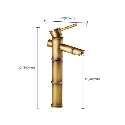 Skorter | Country House Style Single Hole Sink Faucet with a Lever Handle