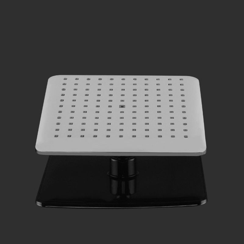 Skorter | Chrome Square Shower Head Combination Wall Mounted and Ceiling Mounted Hand Shower