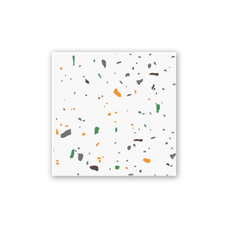 Skorter | Modern PVC Peel and Stick Tile Floor Marble Look Mold Resistant Vinyl Tiles