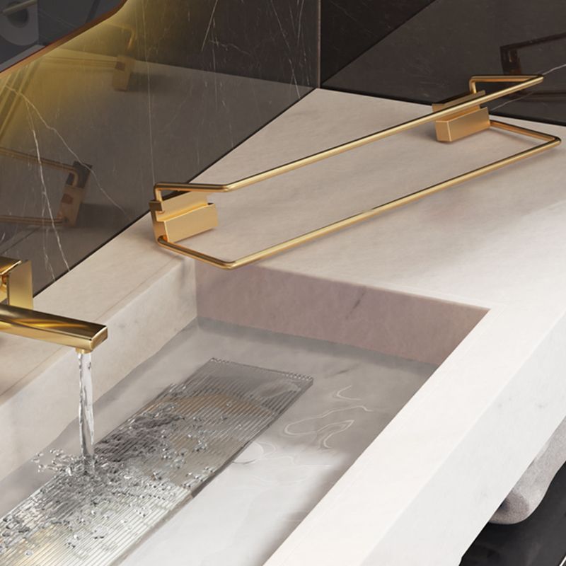 Skorter | 6-piece Bathroom Set Aluminum and Acrylic Bathroom Accessories Hardware Set