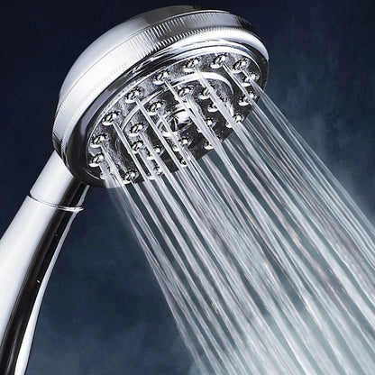 Skorter | Contemporary Brass Round Hand Shower Water Filtration Shower Head