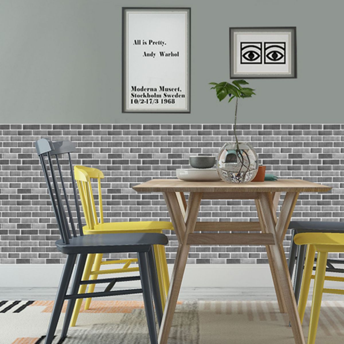 Skorter | 3D Wall cladding PVC waterproof wall cladding for the living room