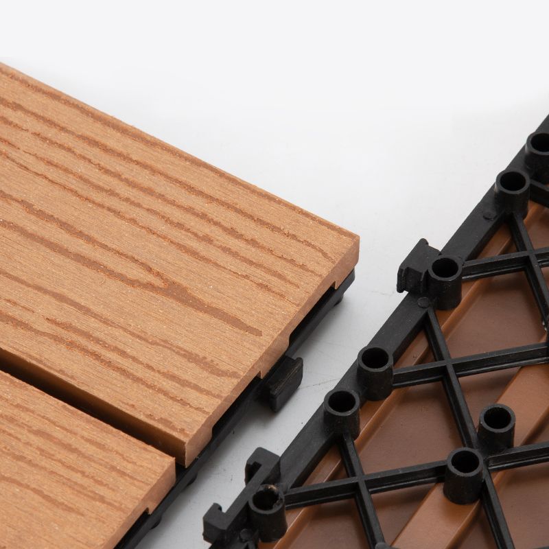 Skorter | Composite Deck Board Solid Color Installation Boards Made of Wood