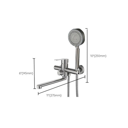 Skorter | Bathroom Bathtub Faucet Lever Handheld Shower Bathtub Faucet