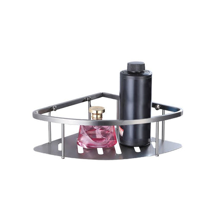 Skorter | Dark gray modern bathroom accessory set stainless steel bathroom accessory set