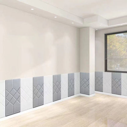 Skorter | 3D Embossed Foam Wall Panel Living Room Waterproof Wall Panel