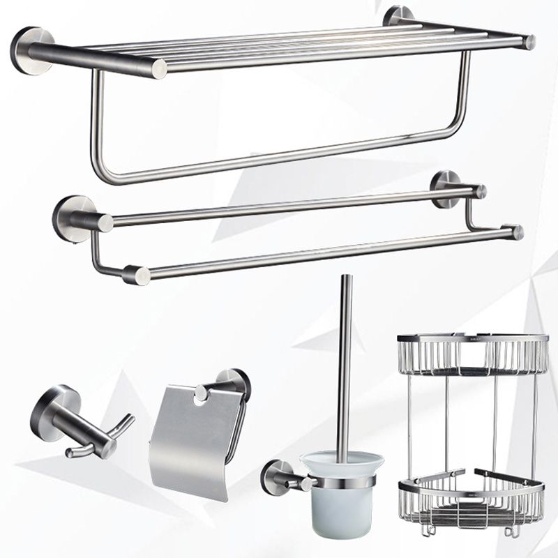 Skorter | Chrome Traditional Bathroom Accessory Set Stainless Steel Bathroom Set