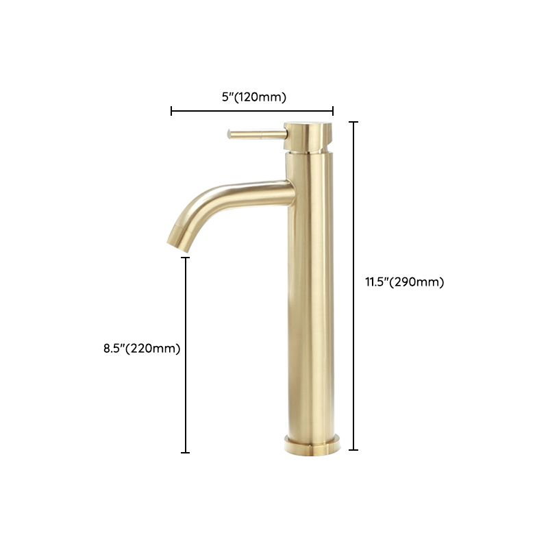 Skorter | Deck Mounted Roman Tub Faucet Low Arc Tub Faucet Set in Gold