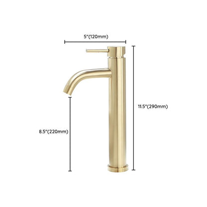 Skorter | Deck Mounted Roman Tub Faucet Low Arc Tub Faucet Set in Gold